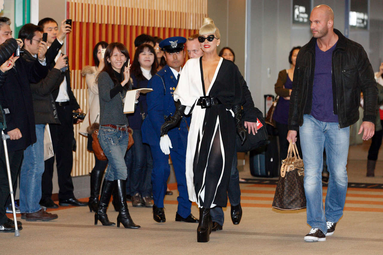 Lady Gaga Narita International Airport