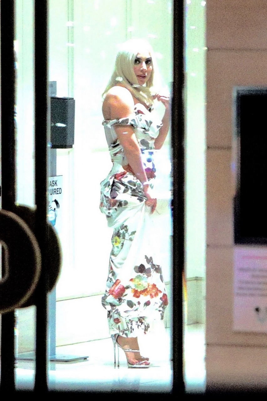 Lady Gaga Out For Dinner 1 Hotel West Hollywood