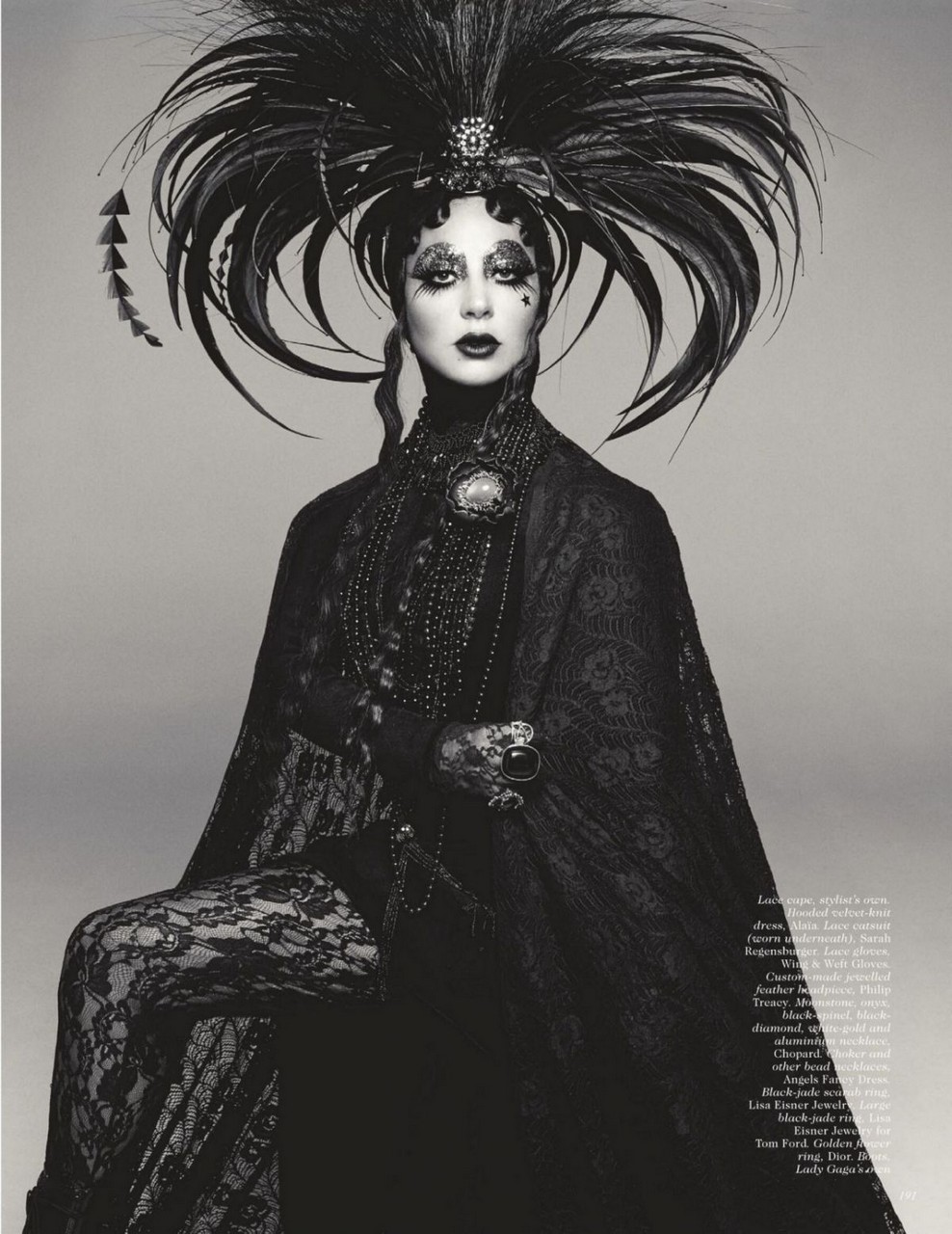 Lady Gaga Vogue Magazine December