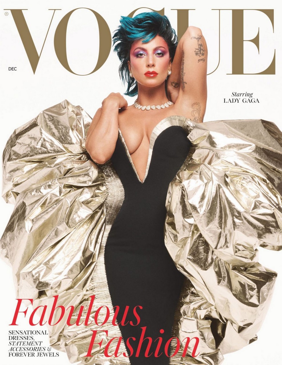 Lady Gaga Vogue Magazine Uk December