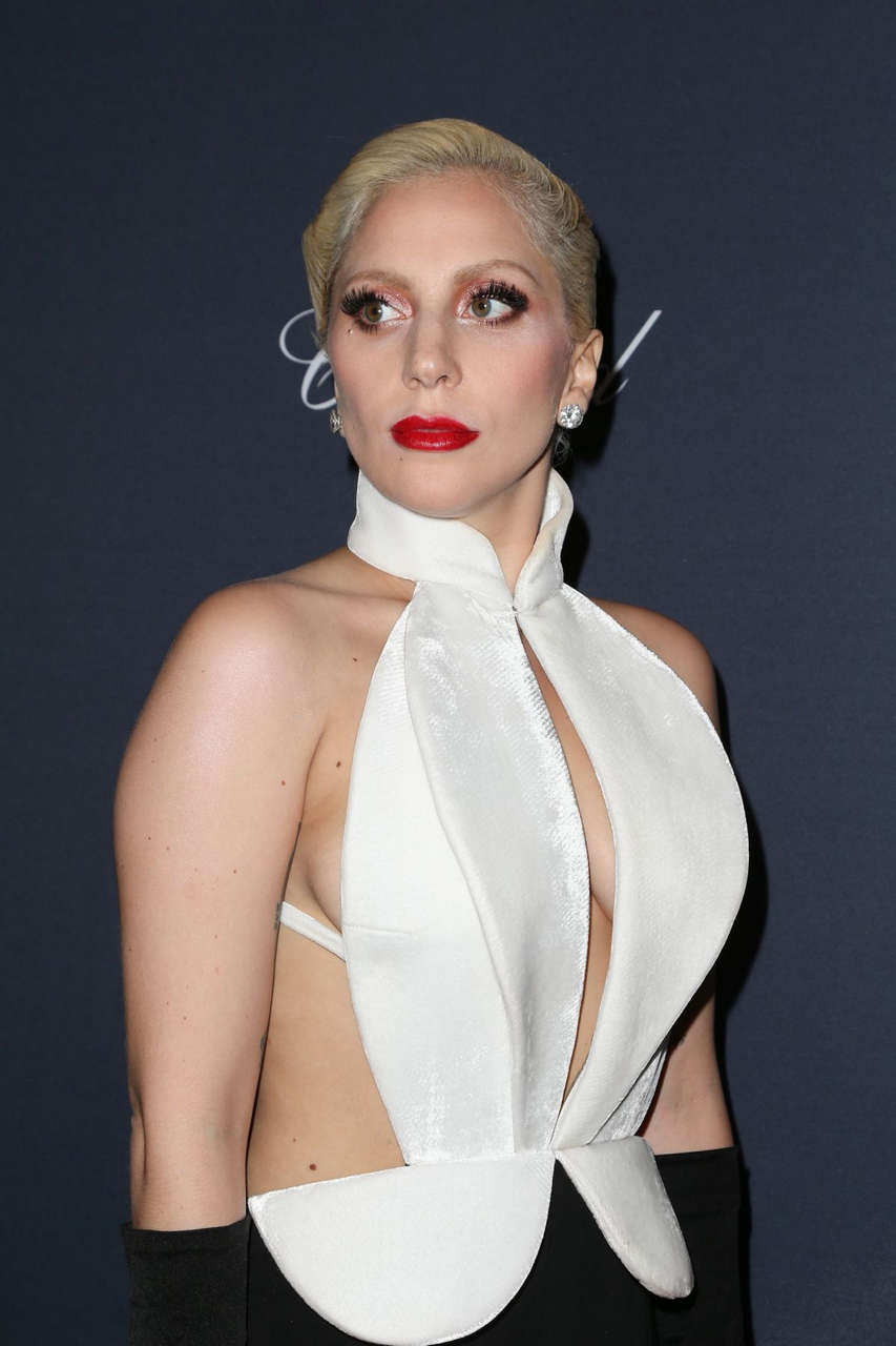 Lady Gaga Weinstein Company S Pre Oscar Dinner Beverly Hills
