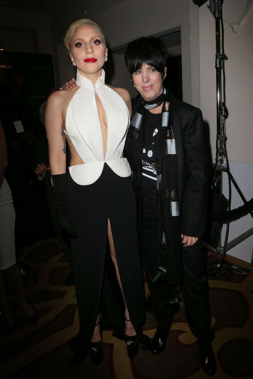 Lady Gaga Weinstein Company S Pre Oscar Dinner Beverly Hills