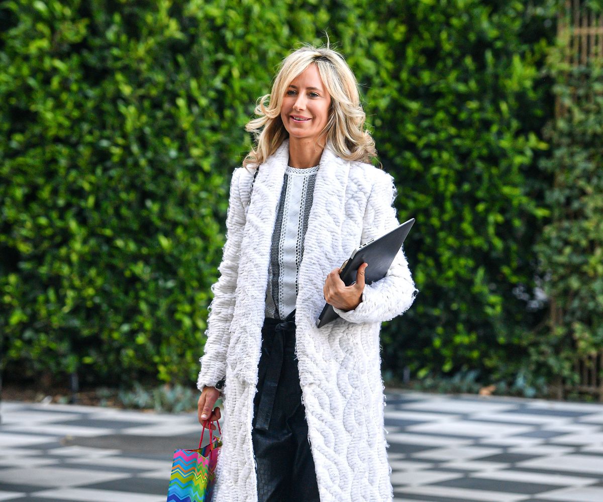 Lady Victoria Hervey After Lunch With Lawyers West Hollywood