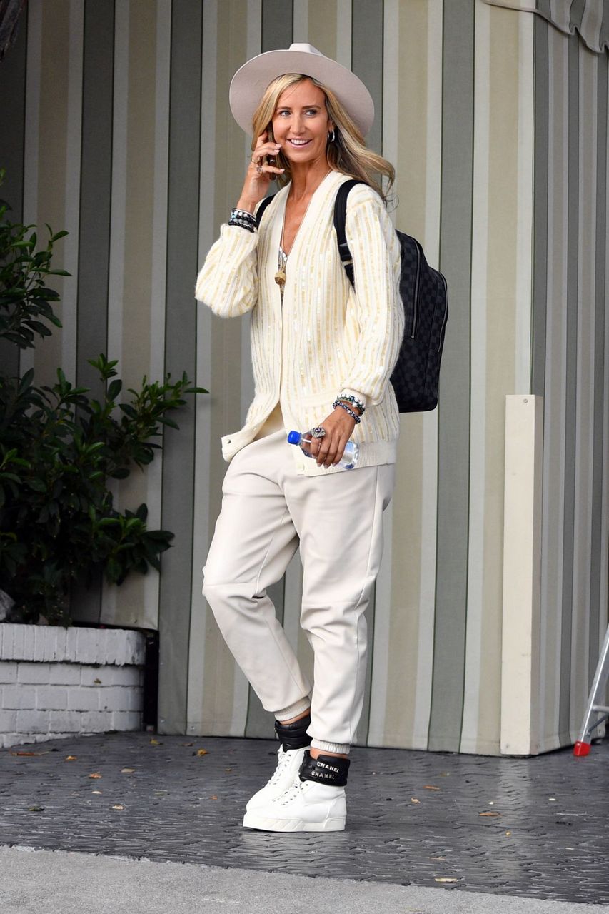 Lady Victoria Hervey Leaves Chateau Marmont Los Angeles