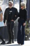 Laeticia Hallyday And Jalil Lespert Out Los Angeles