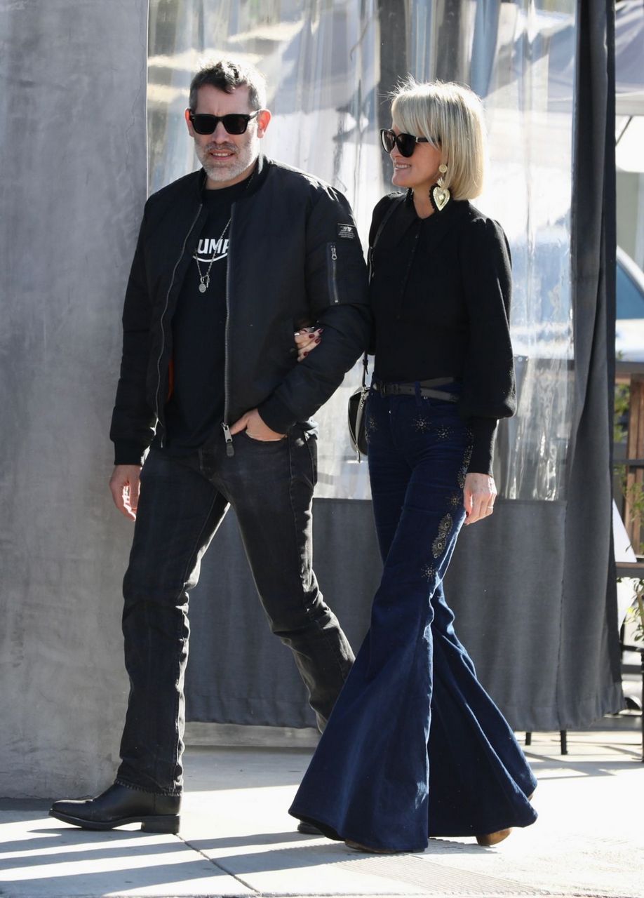 Laeticia Hallyday And Jalil Lespert Out Los Angeles