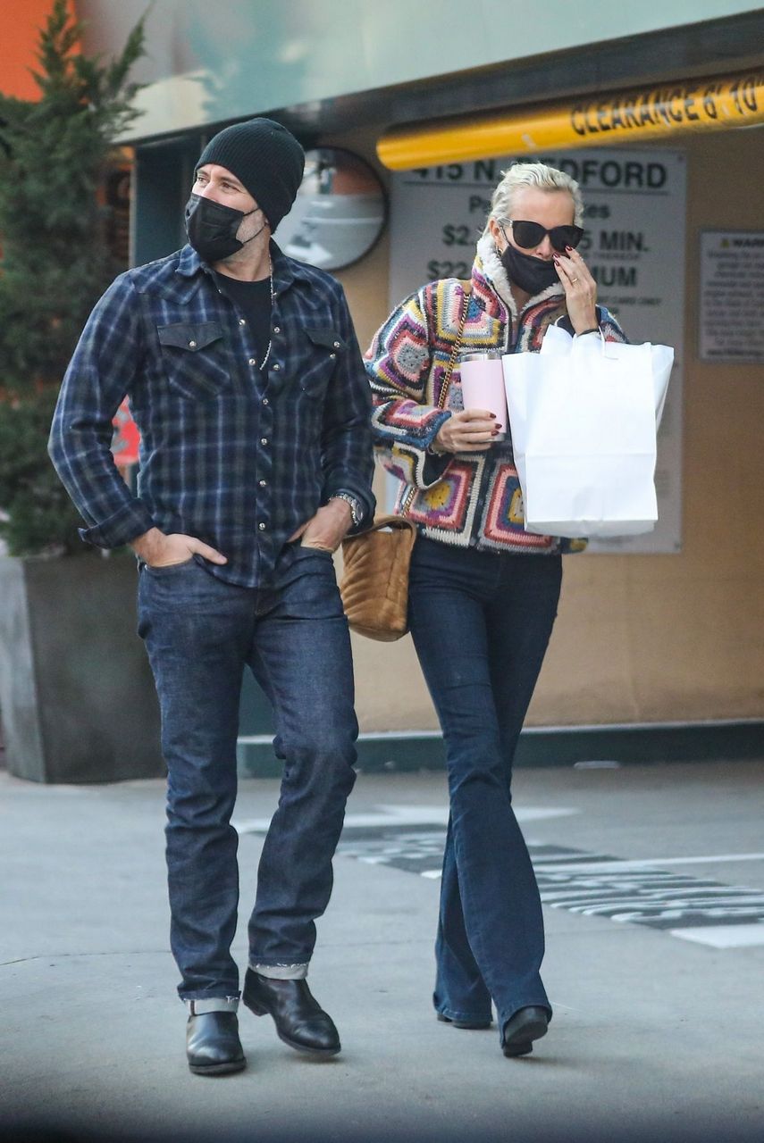 Laeticia Hallyday Out Shopping Beverly Hills