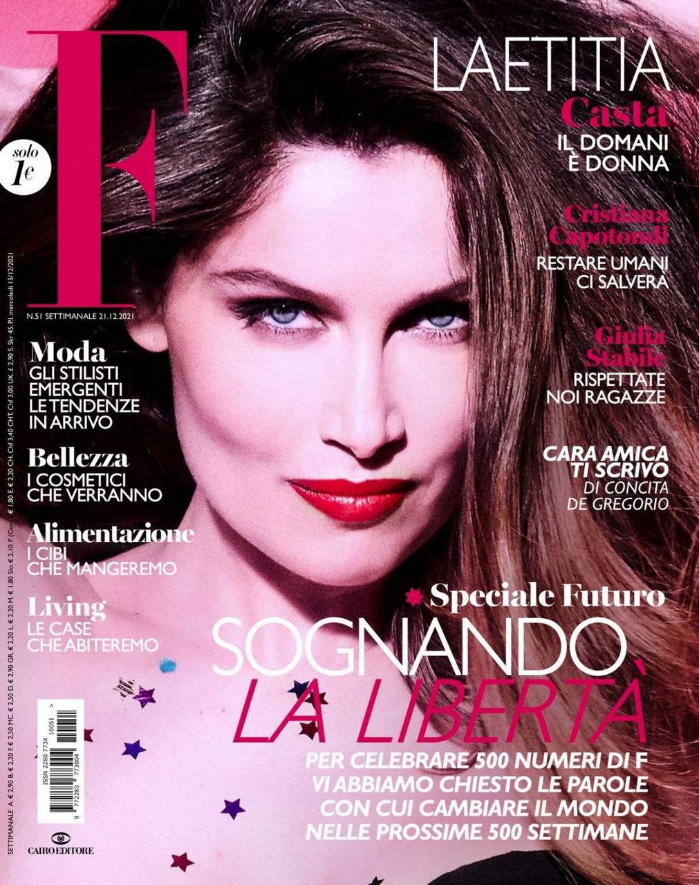 Laetitia Cast F Magazine December