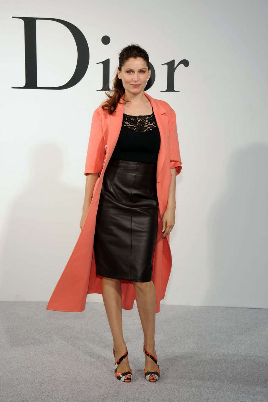 Laetitia Casta Christian Dior Fashion Show Paris Fashion Week