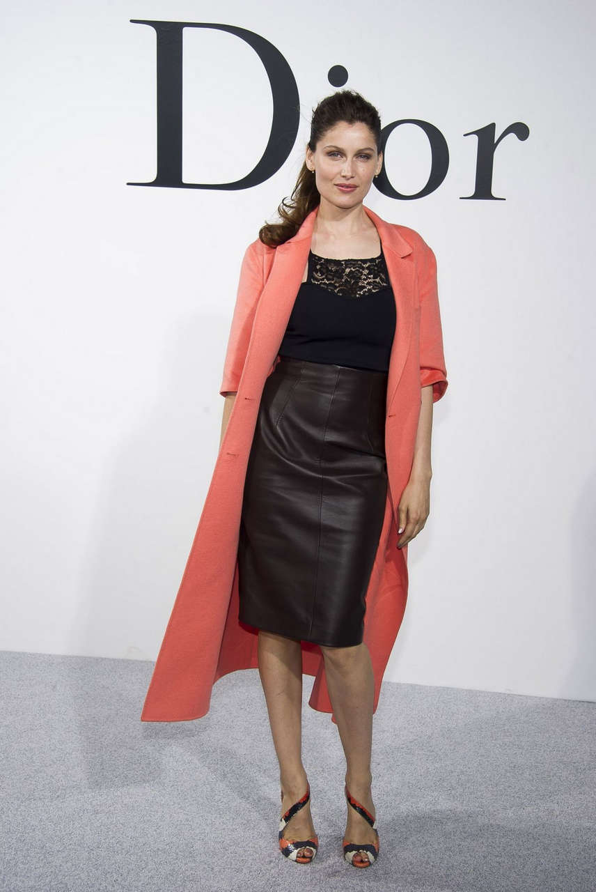 Laetitia Casta Christian Dior Fashion Show Paris Fashion Week