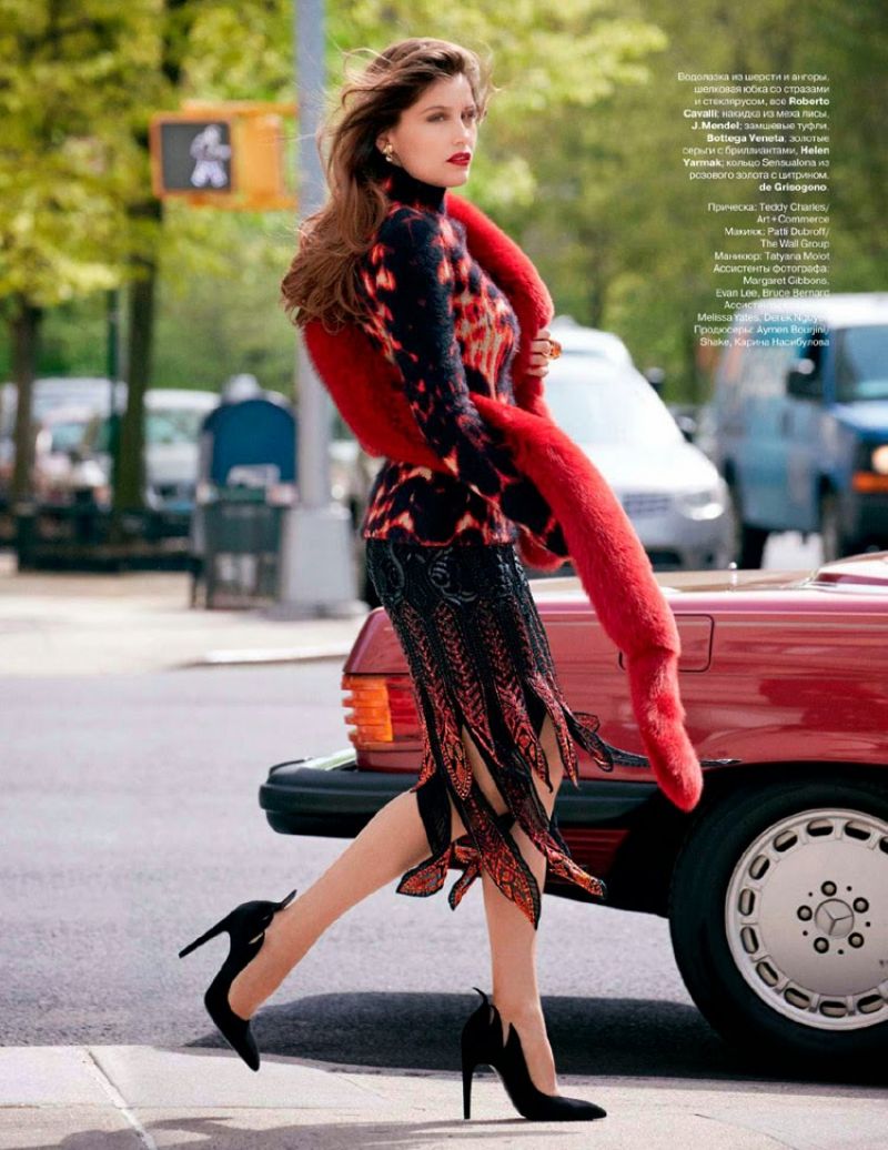 Laetitia Casta Tatler Magazine Russia October 2014 Issue