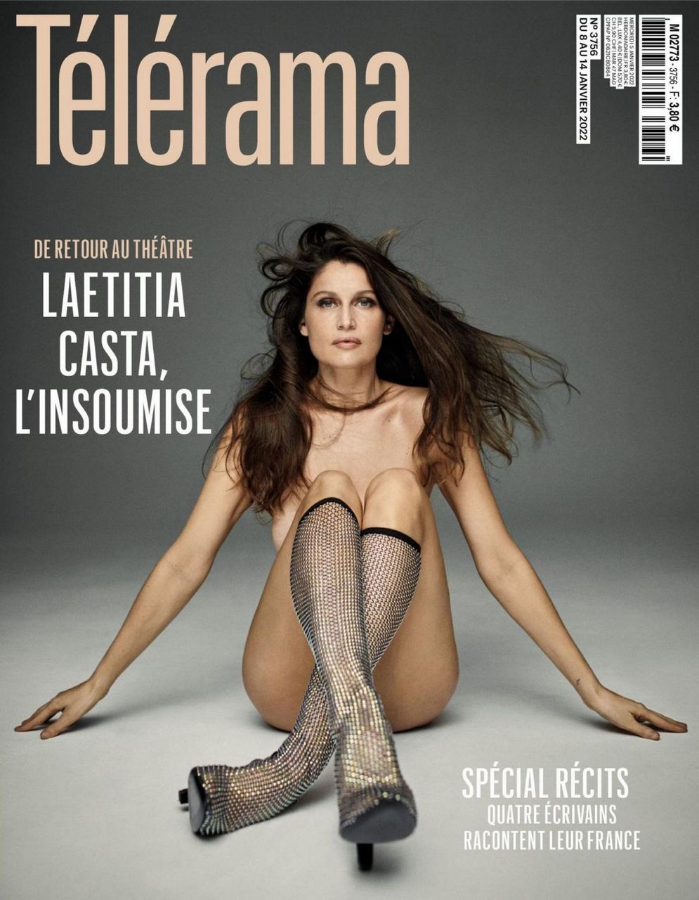 Laetitia Casta Telerama Magazine January