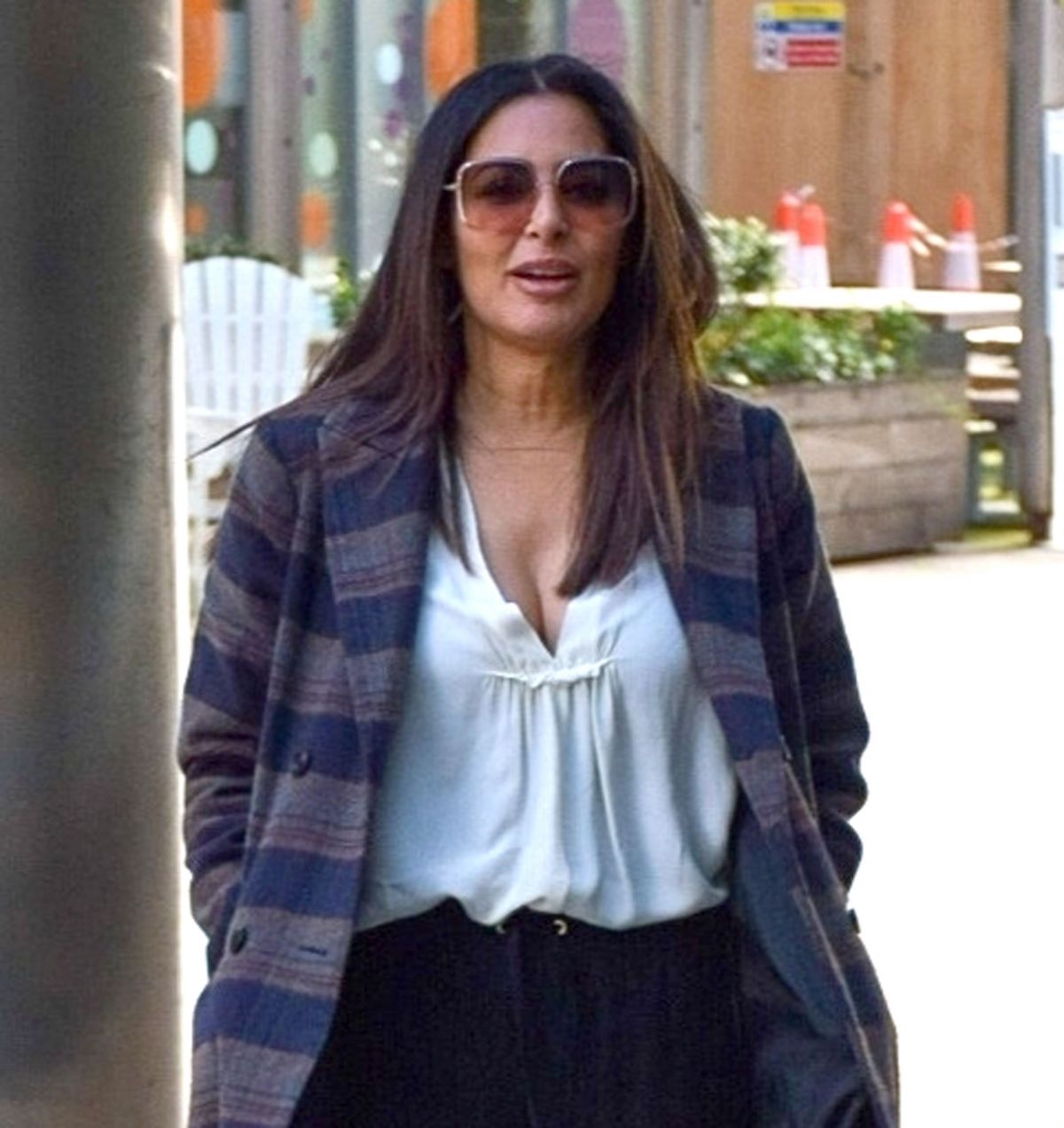Laila Rouass Out And About Leeds