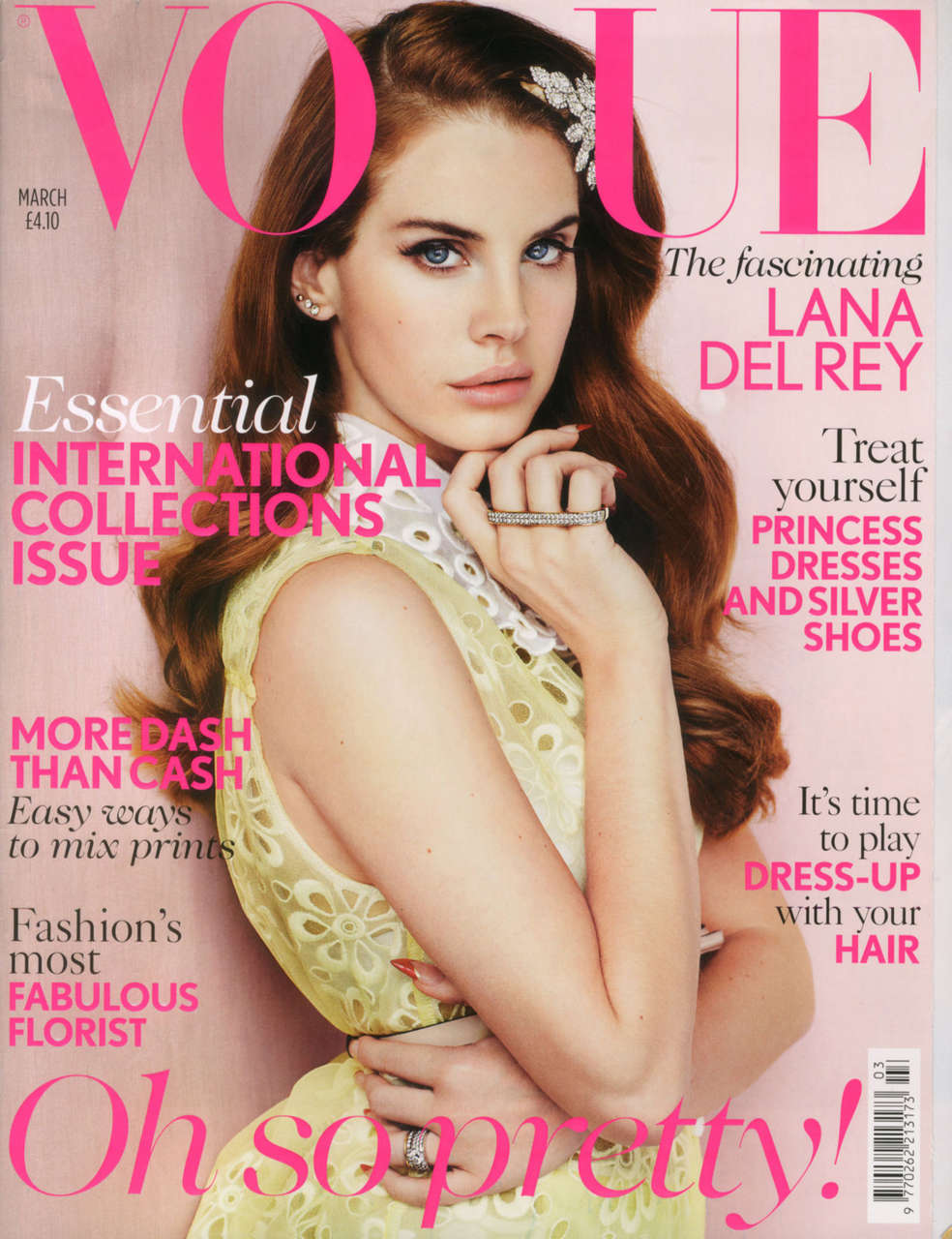 Lana Del Rey Uk Vogue March 2012 Issue