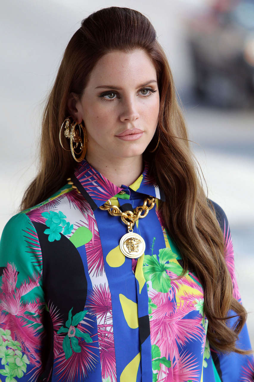 Lana Del Rey Versace Photoshoot West Hollywood