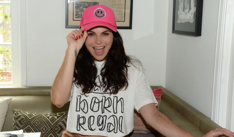 Lana Parrilla Promotes Her Keep It Regal Clothing Line Los Angeles (7 photos)