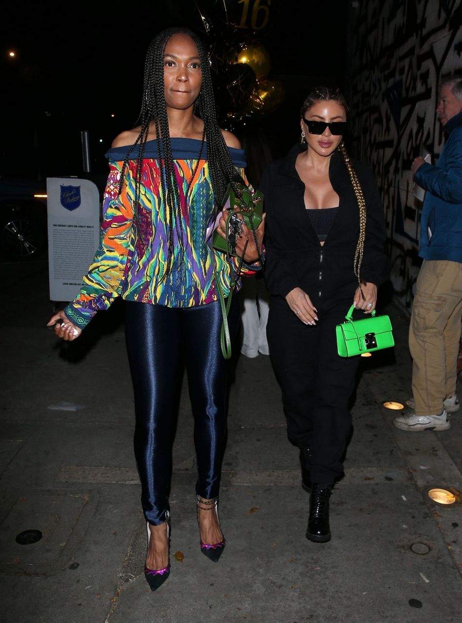 Larsa Pippen And Chanda Wallace Arrives Craig S West Hollywood