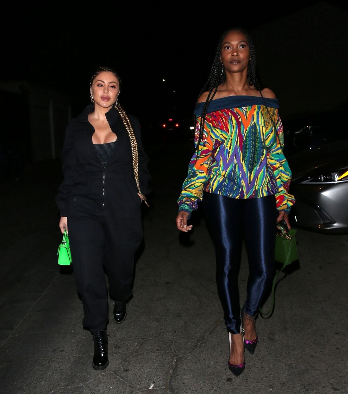 Larsa Pippen And Chanda Wallace Arrives Craig S West Hollywood