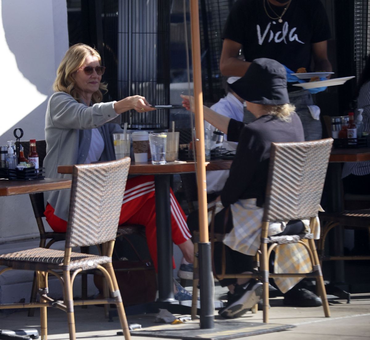 Laura Dern Her Birthday Picnic Lunch With Friend Los Angeles