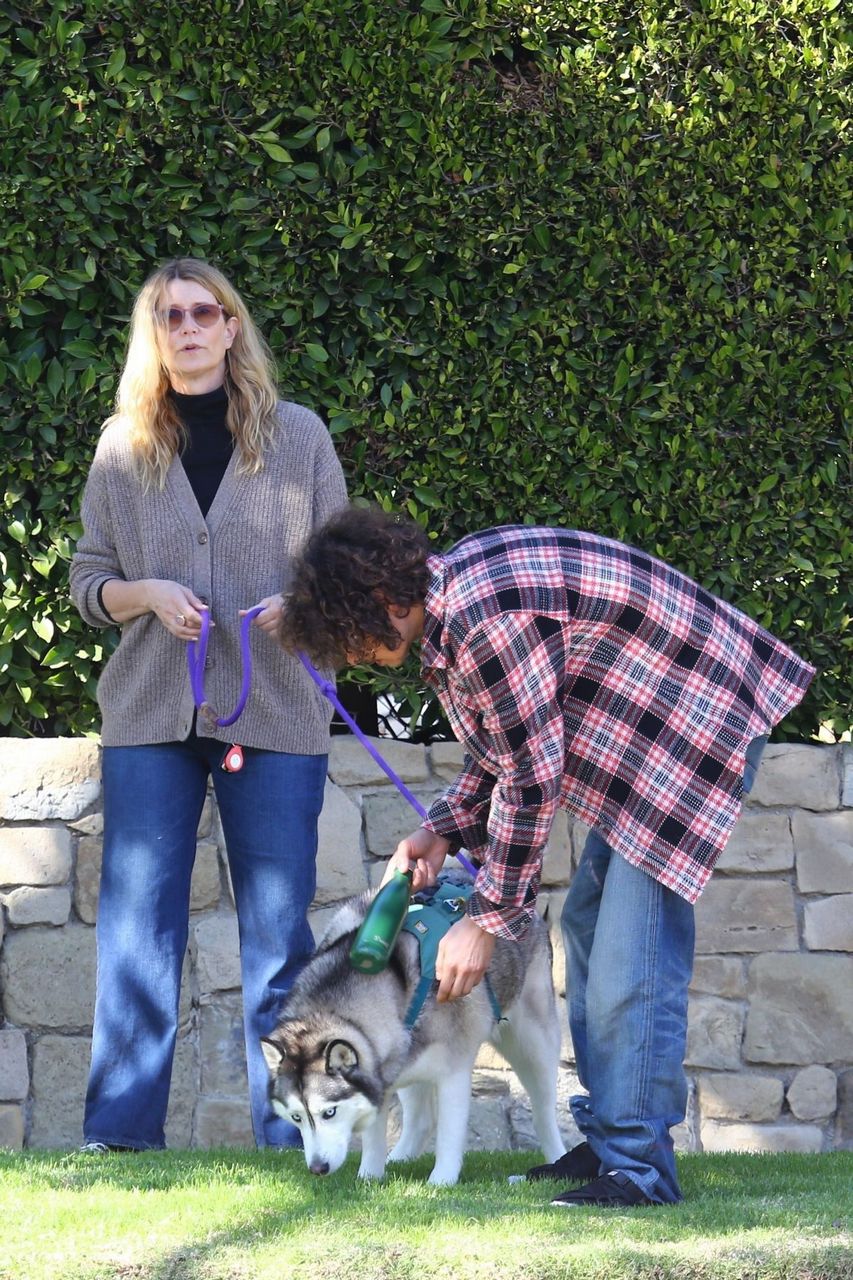 Laura Dern Out For Morning Walk Brentwood