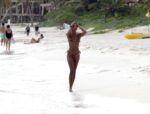 Laura Harrier Bikini Beach Mexico
