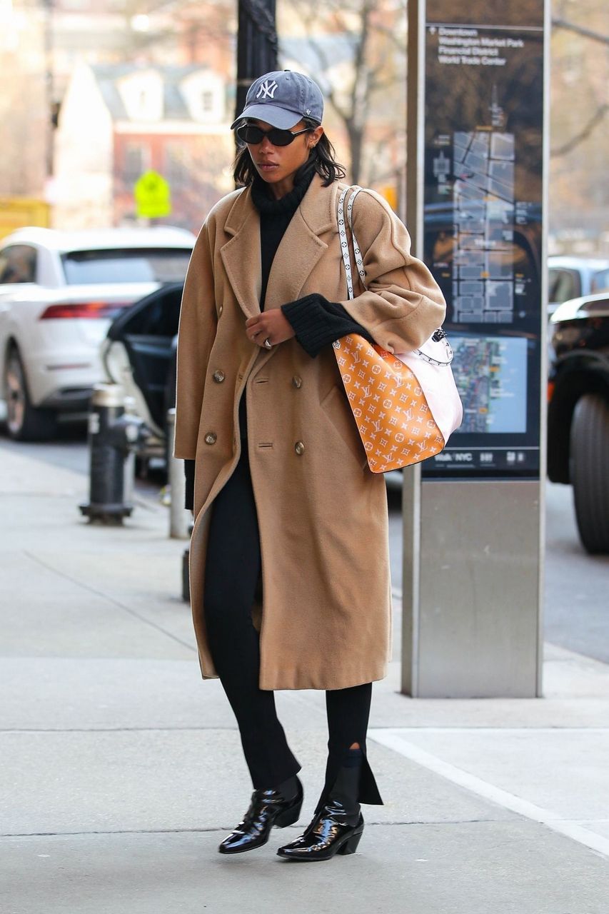 Laura Harrier Out And About New York