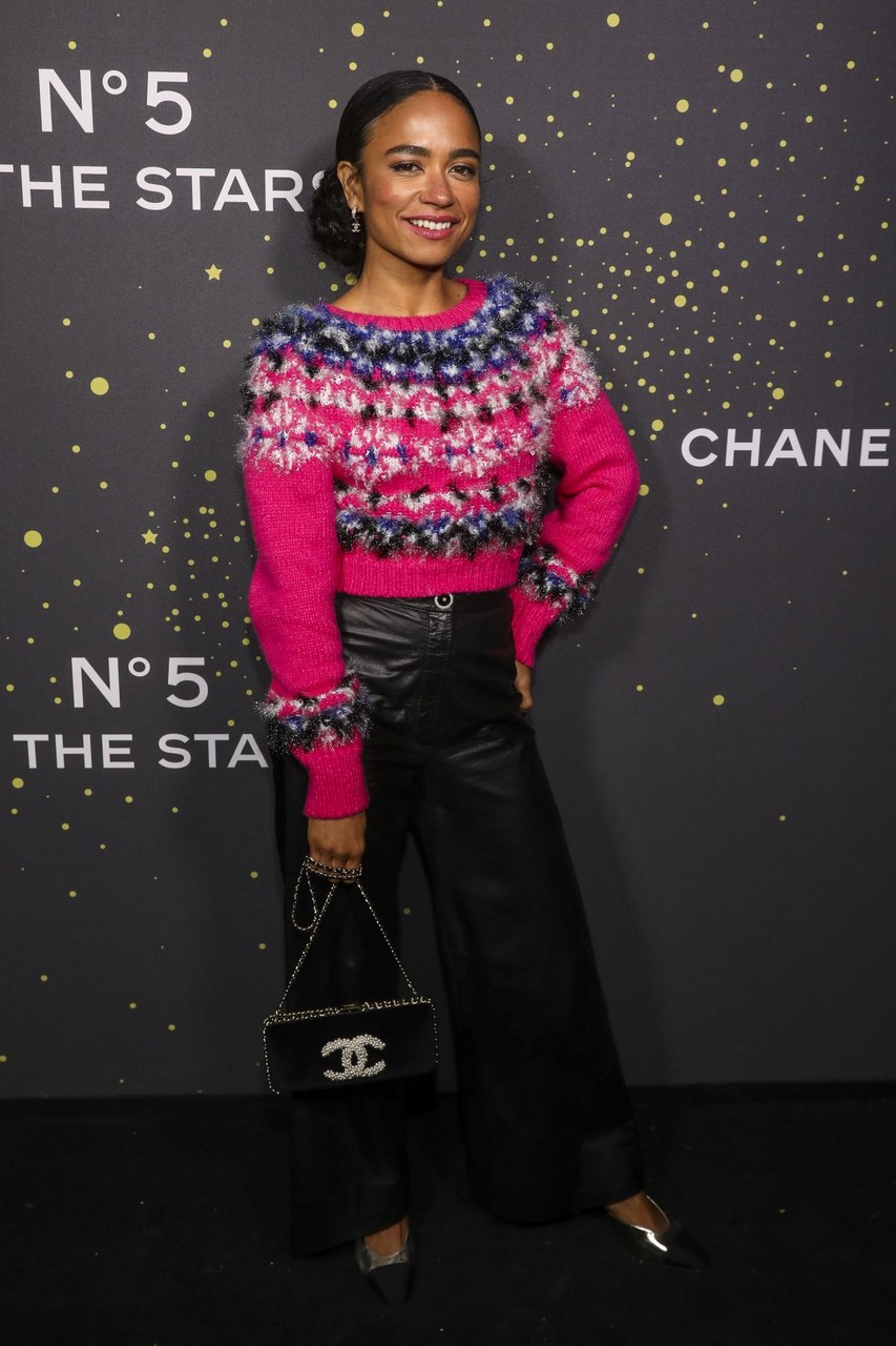 Lauren Ridloff Chanel Party Celebrate Debut Chanel N 5 New York