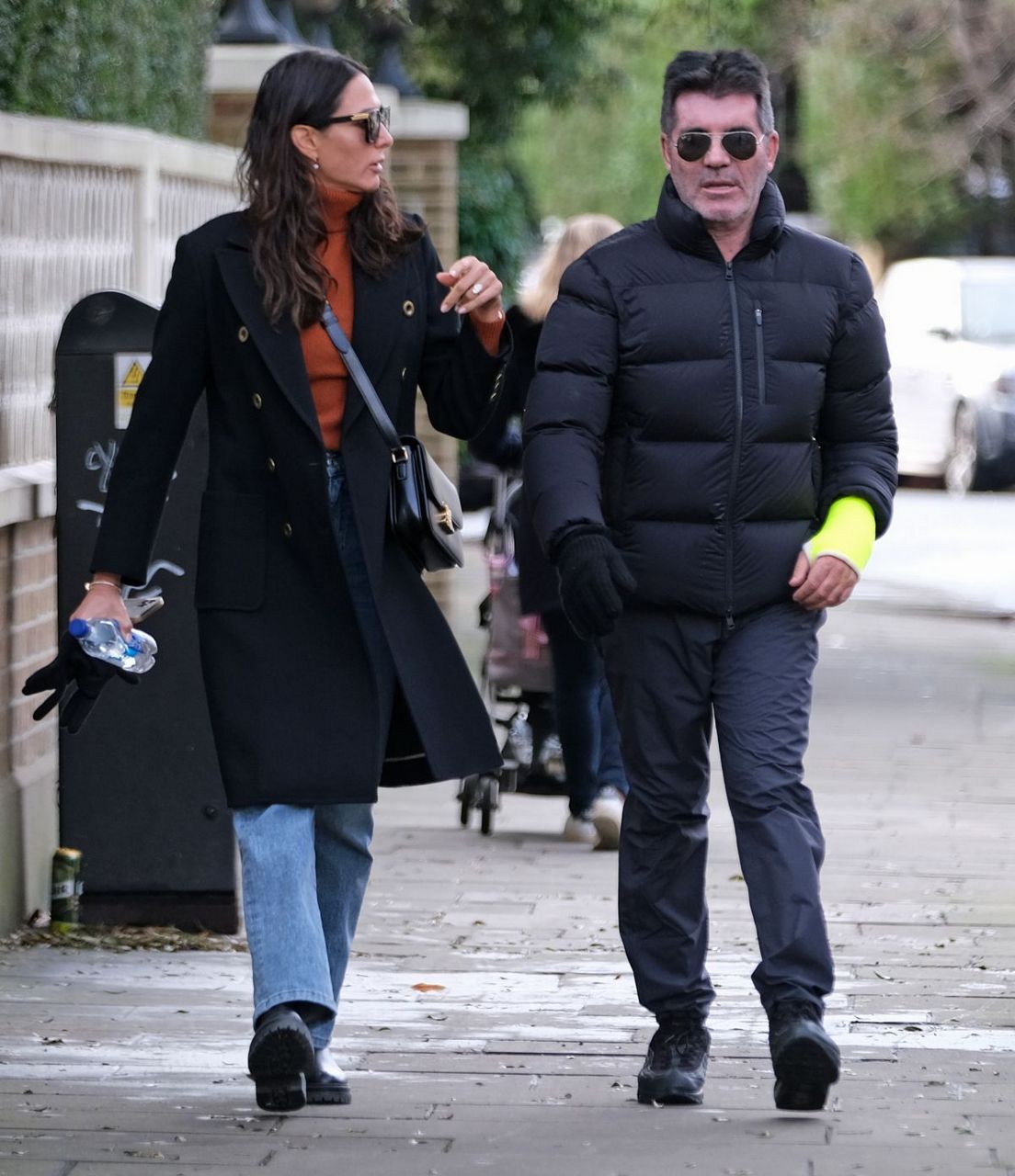 Lauren Silverman And Simon Cowell Out London
