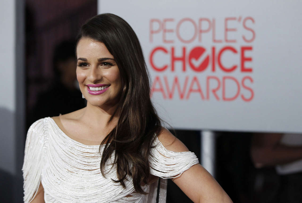 Lea Michele 2012 Peoples Choice Awards Nokia Theatre Los Angeles