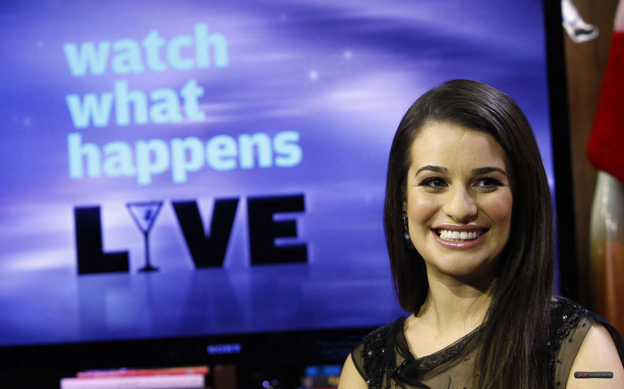 Lea Michele Appeared Watch What Happens Live Show