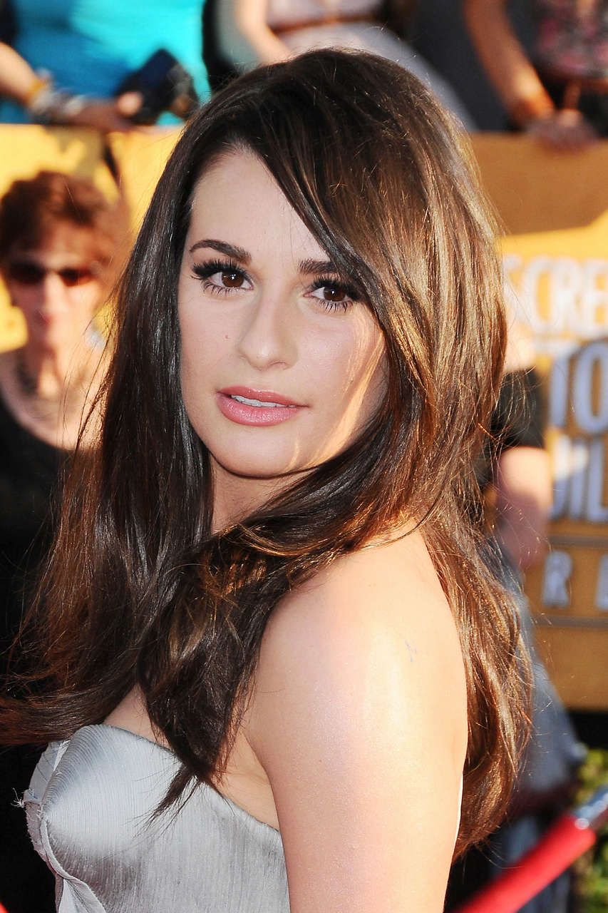 Lea Michele At 18th Annual Screen Actors Guild Awards In Los Angeles