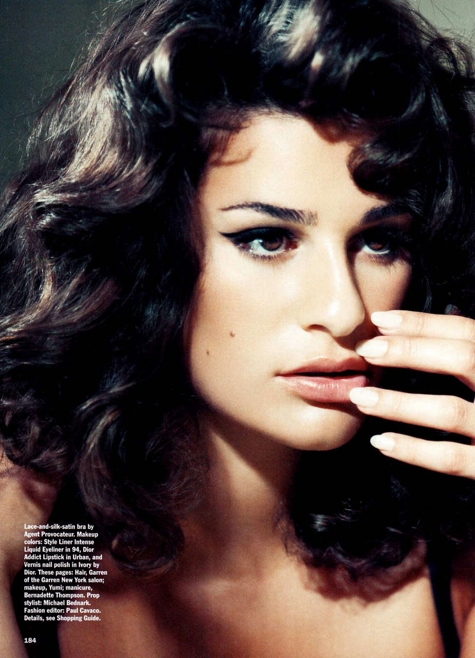 Lea Michele Covers Allure Magazine