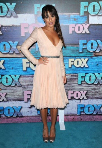 Lea Michele Fox All Star Party West Hollywood