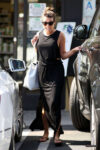 Lea Michele Leaves Earth Bar West Hollywood