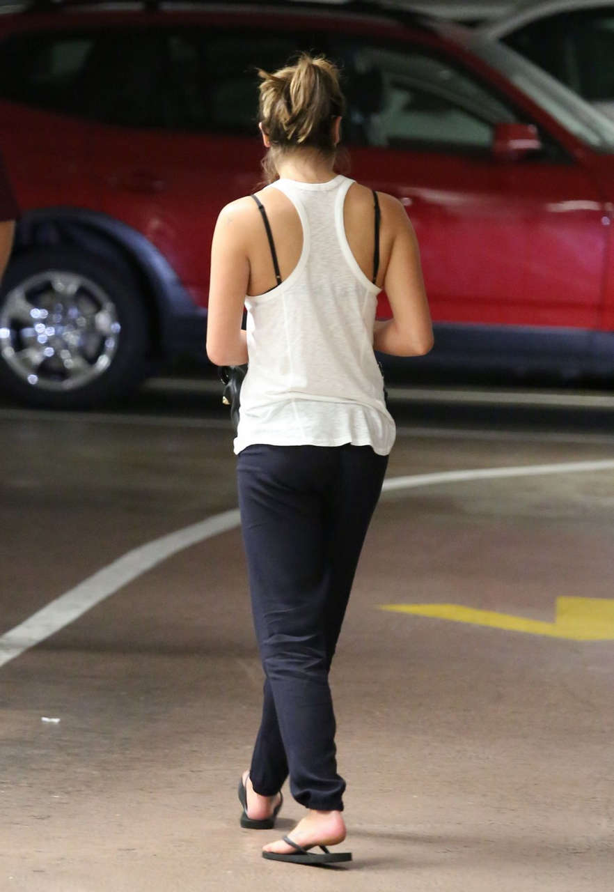Lea Michele Out About Los Angeles