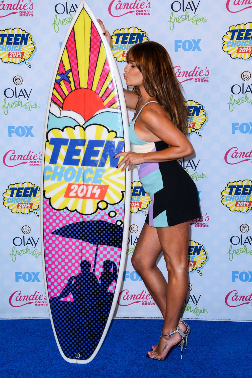 Lea Michele Teen Choice Awards 2014 Los Angeles