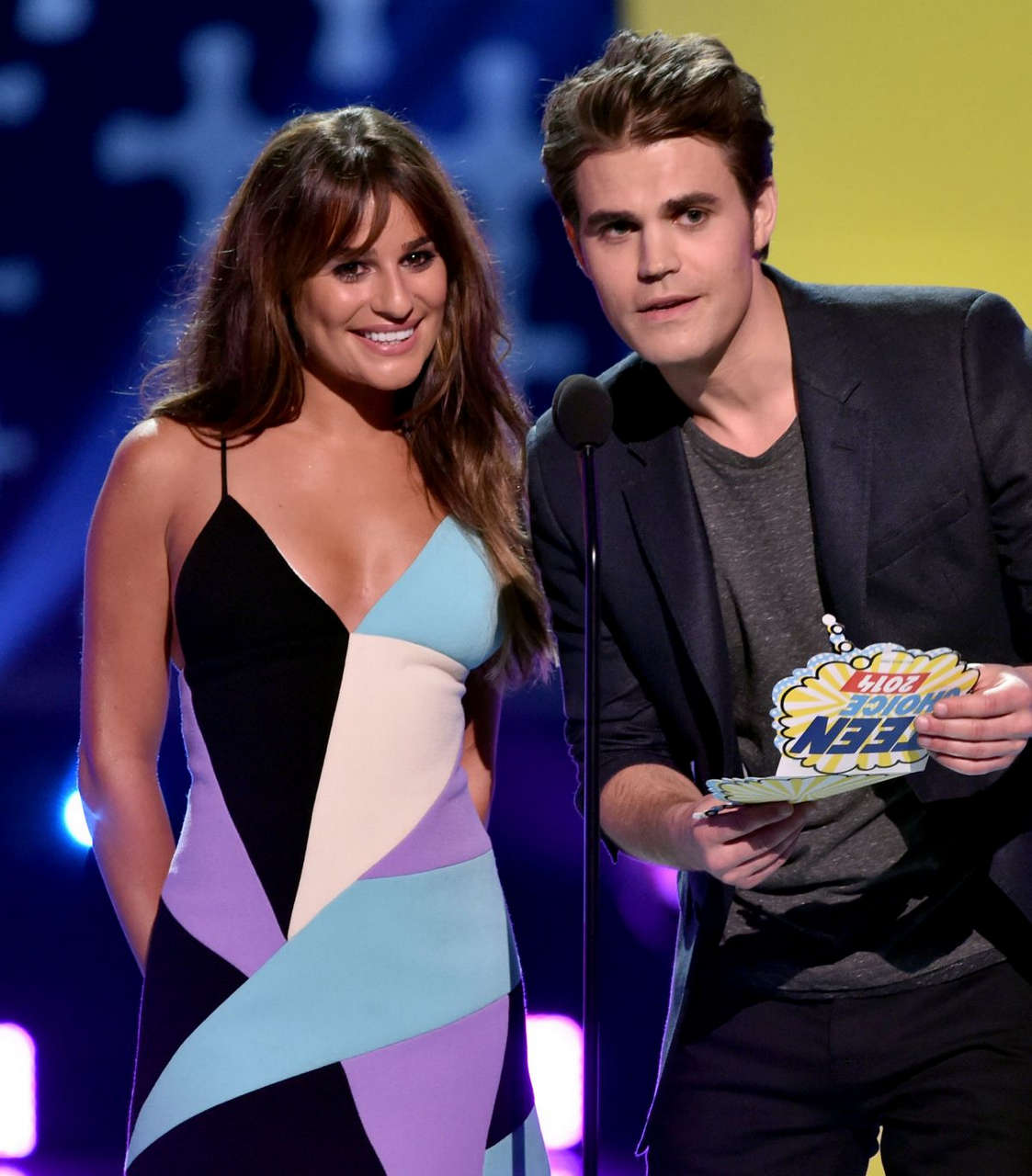 Lea Michele Teen Choice Awards 2014 Los Angeles