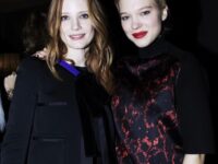 Lea Seydoux And Jessica Chastain Attend The Louis