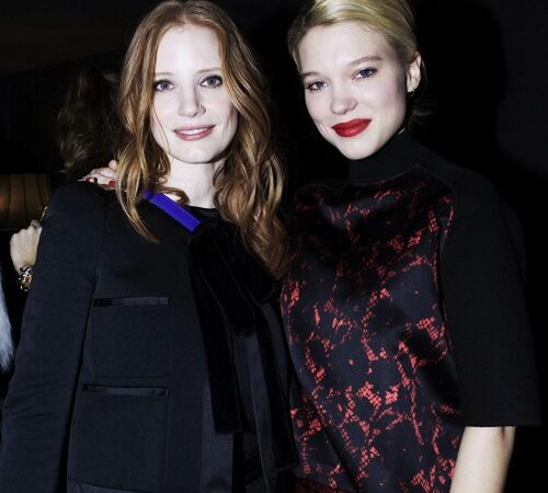 Lea Seydoux And Jessica Chastain Attend The Louis (1 photo)