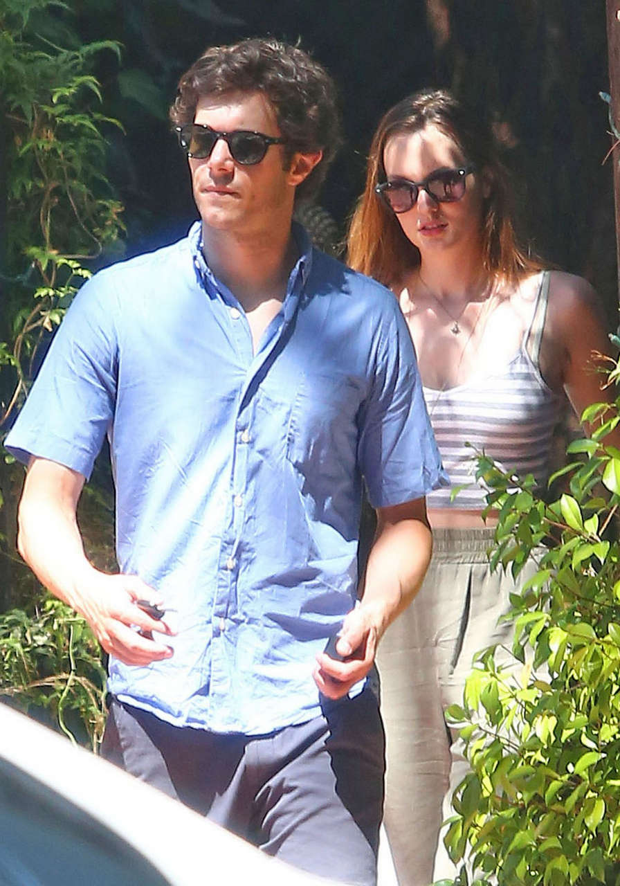 Leighton Meester Adam Brody Out About New York