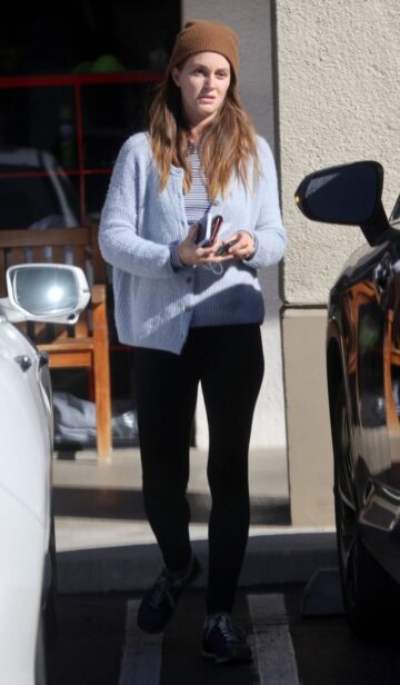 Leighton Meester Out And About Los Angeles