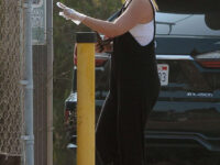 Leighton Meester Out Surfing Malibu