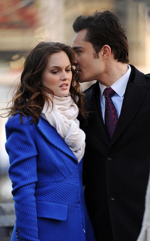 Leighton Meester With Ed Westwick