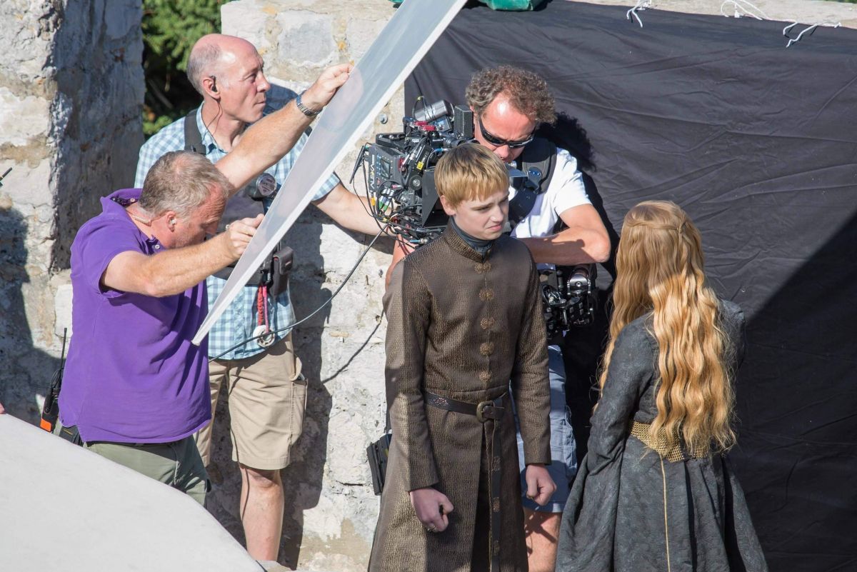 Lena Headey Set Game Thrones Dubrovnik