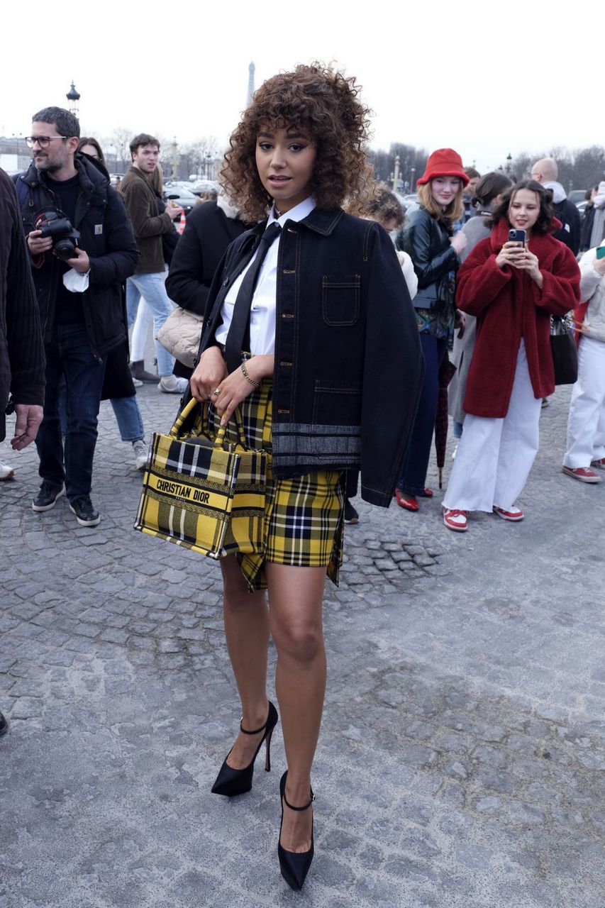 Lena Mahfouf Dior Show Paris Fashion Week