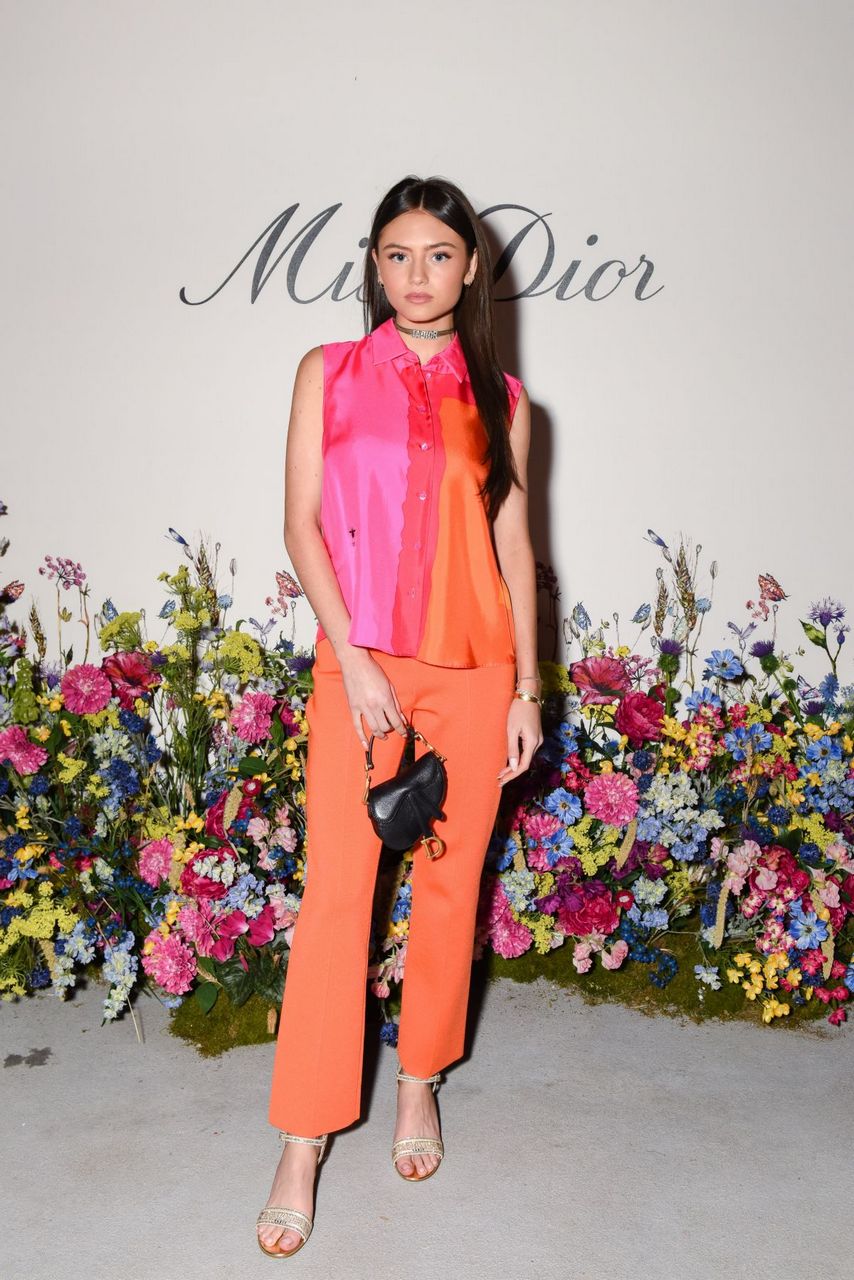 Leni Klum Miss Dior Millefiori Garden Event West Hollywood