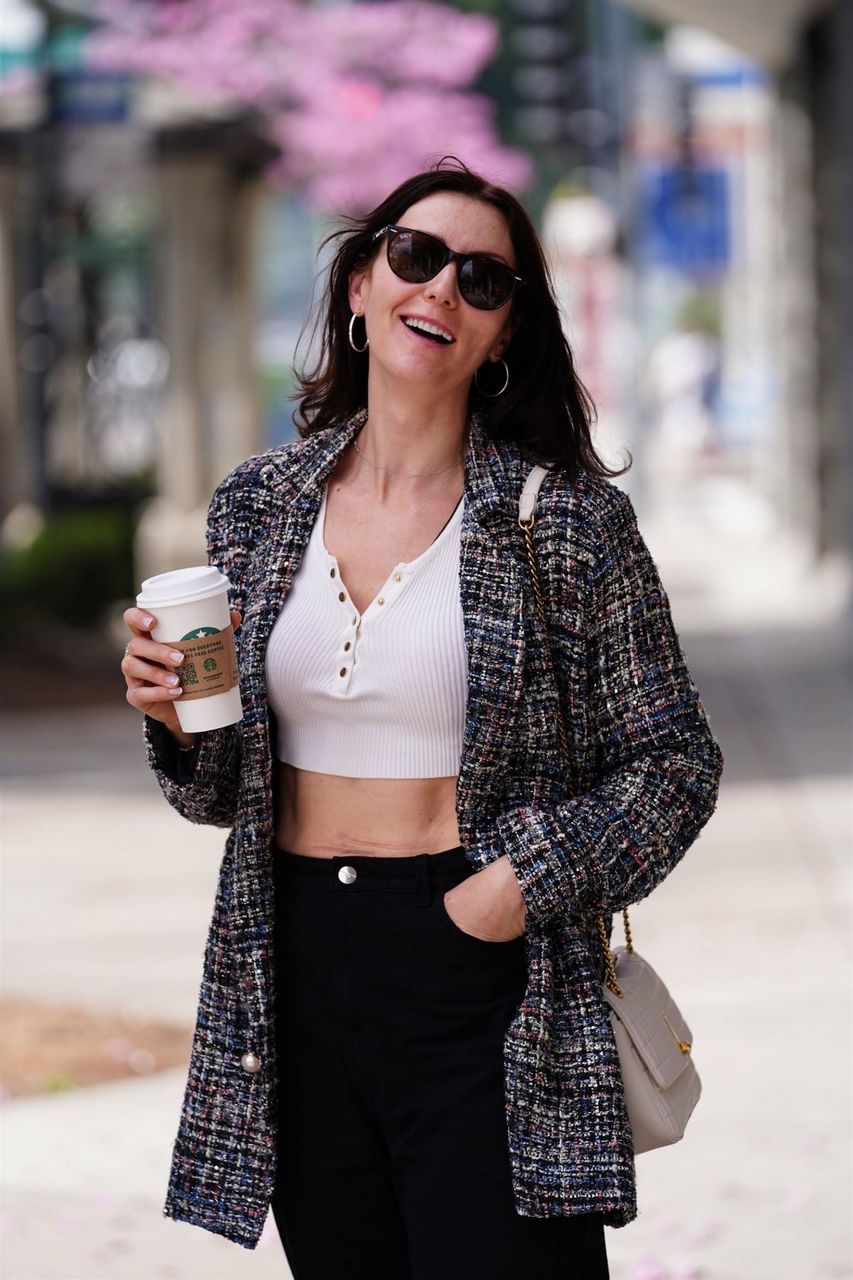 Leni Rico Out For Coffee Los Angeles