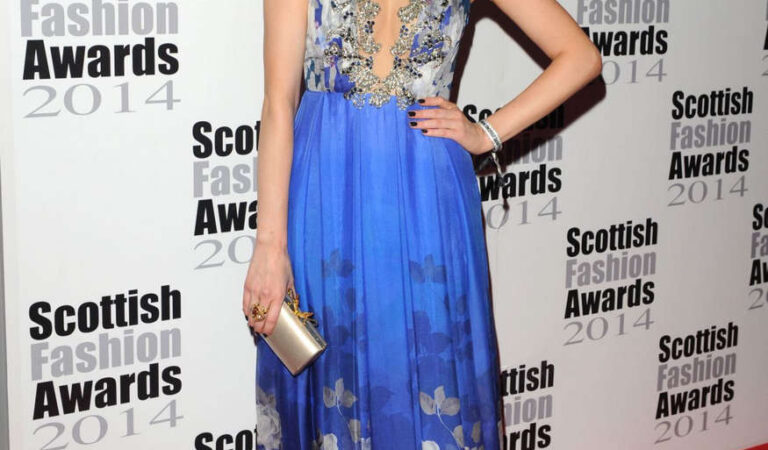 Lilah Parsons Scottish Fashion Awards 2014 London (4 photos)
