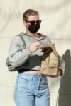 Lili Reinhart Ripped Denim Out And About Vancouver