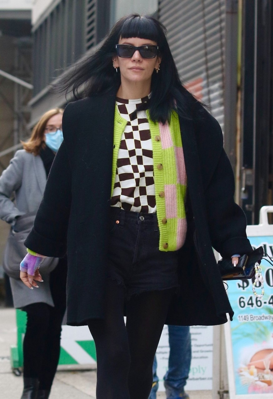 Lily Allen Out About New York